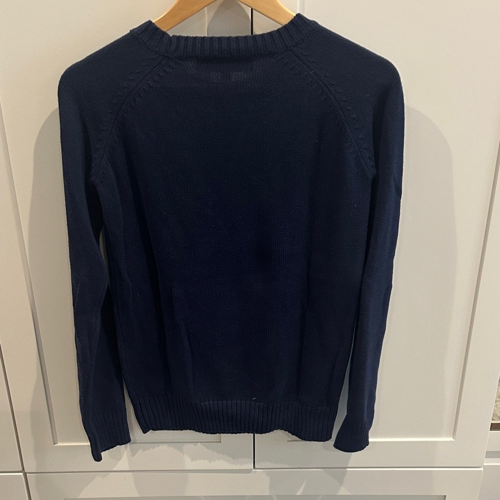 Ellsworth & Ivey Nantucket Navy Crewneck Sweater - Picture 5 of 5